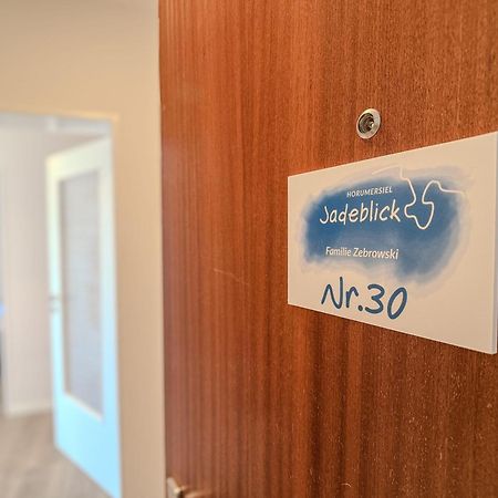 Fewo Jadeblick - Horumersiel Eksteriør bilde